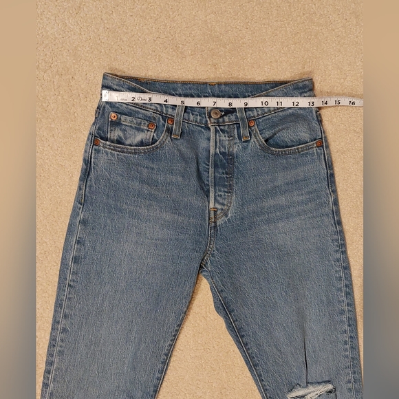 Levi 501 Skinny Jeans NWOT - Picture 8 of 9